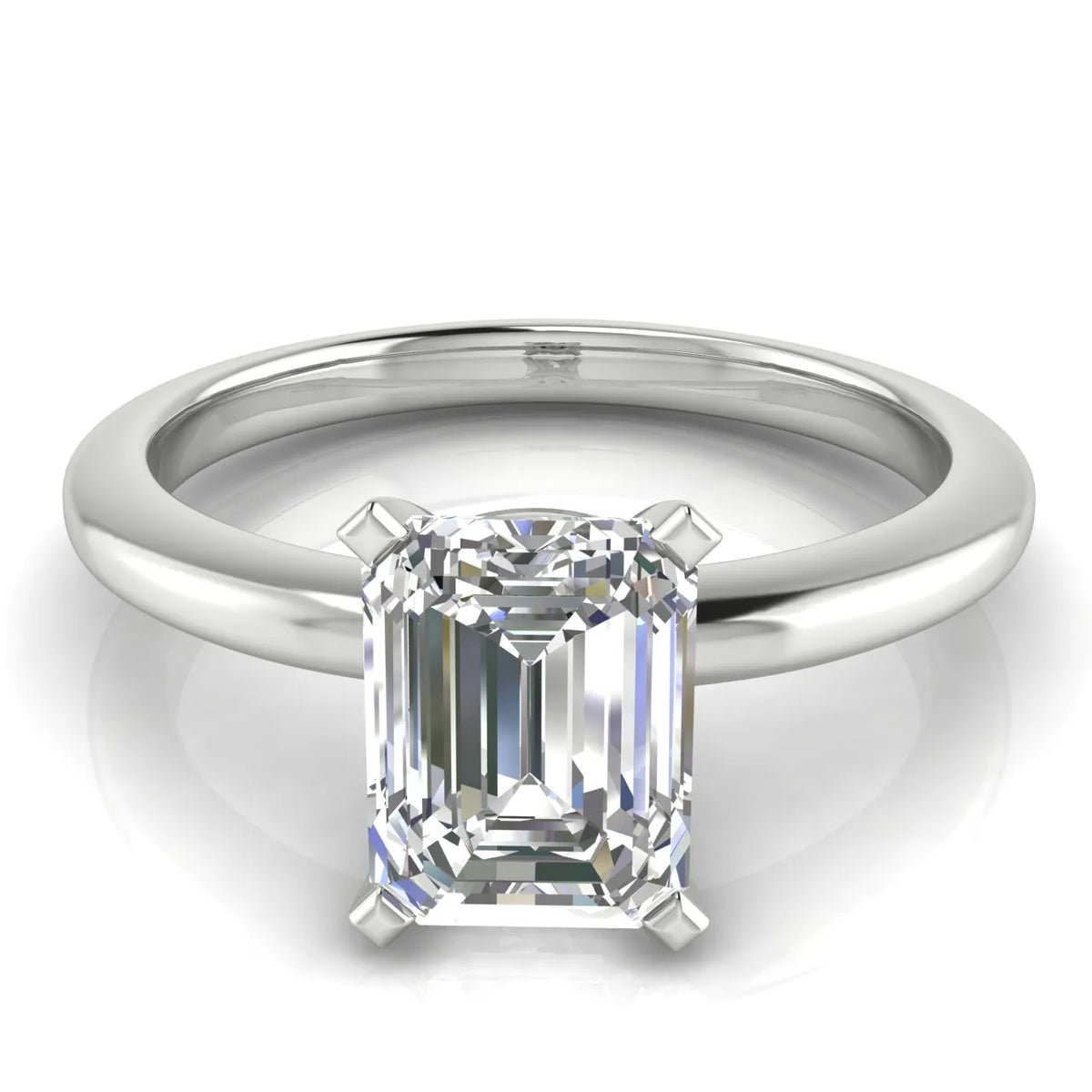 Timeless Solitaire Engagement Ring