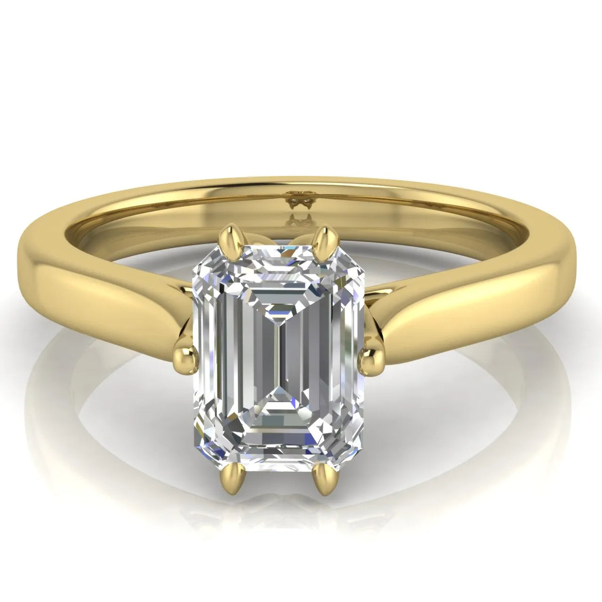 Classic Solitaire Ring with Elegant Center Stone