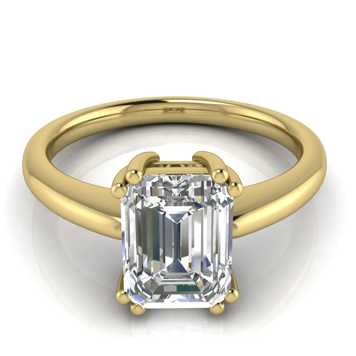 Elegant Solitaire Ring with Classic Prong Setting