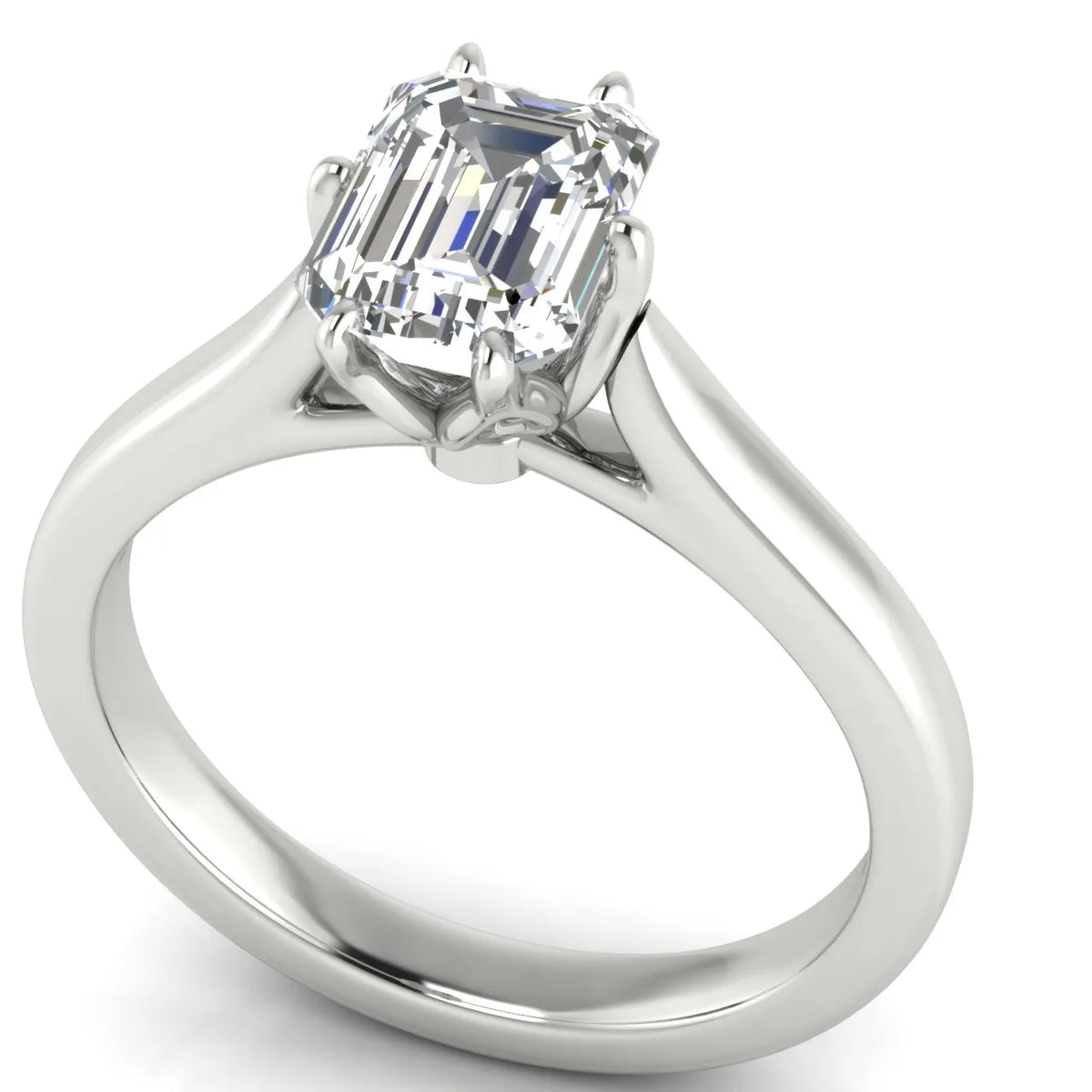 Classic Solitaire Ring with Elegant Center Stone