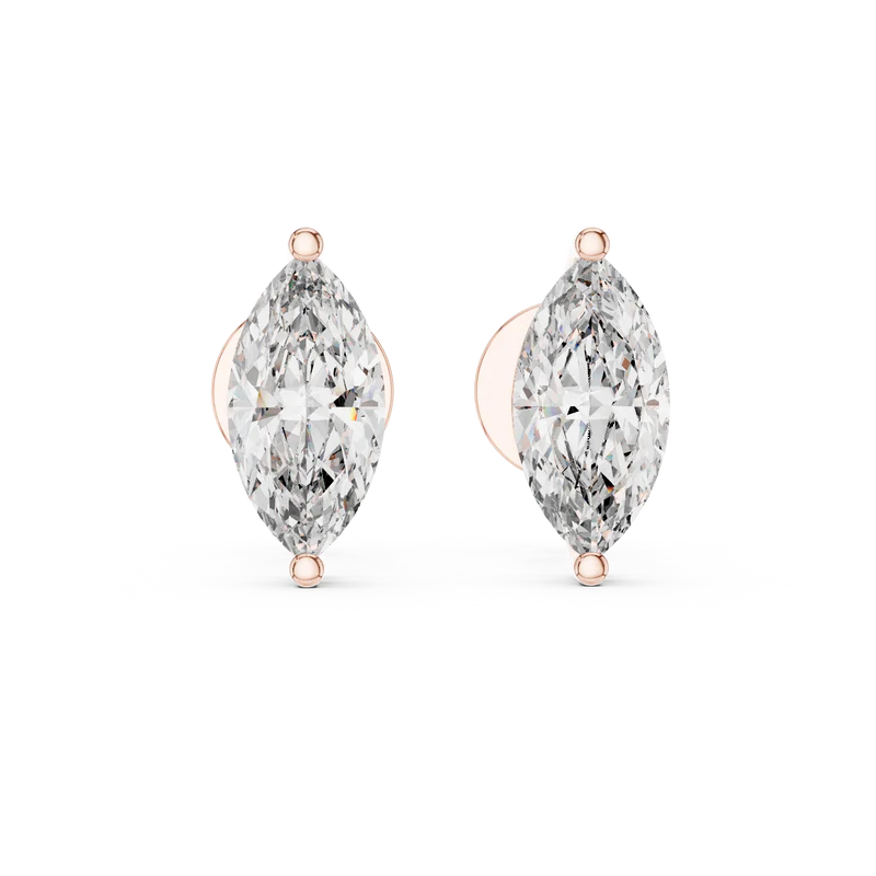 The Royal Marquise Studs earring