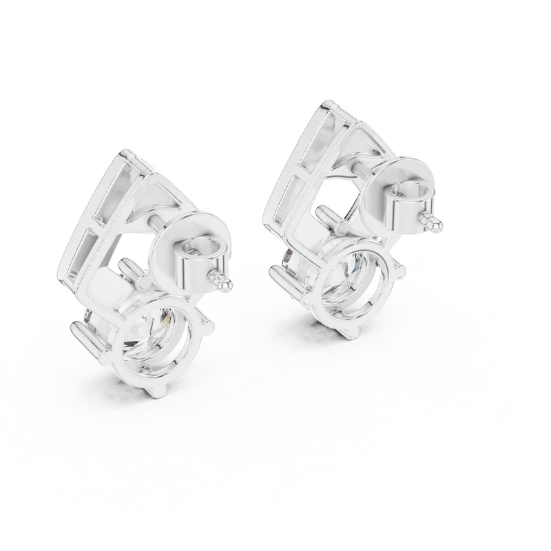 The Diamond Horizon Studs earring