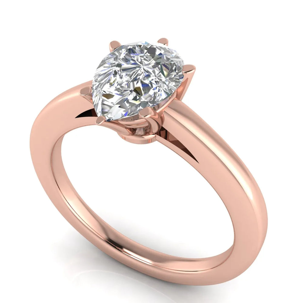 Elegant Solitaire Engagement Ring