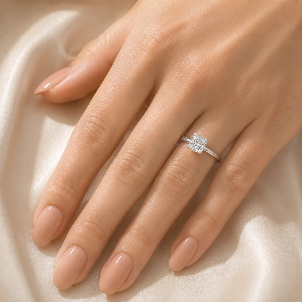 Elegant Solitaire Engagement Ring