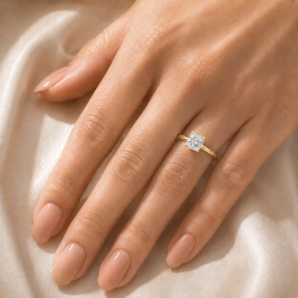 Elegant Solitaire Engagement Ring