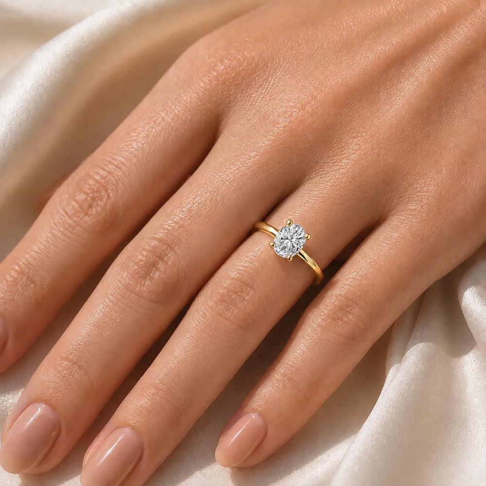 Elegant Solitaire Engagement Ring