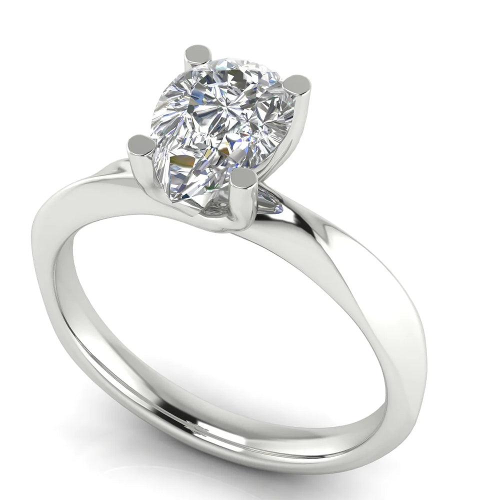 Elegant Solitaire Engagement Ring