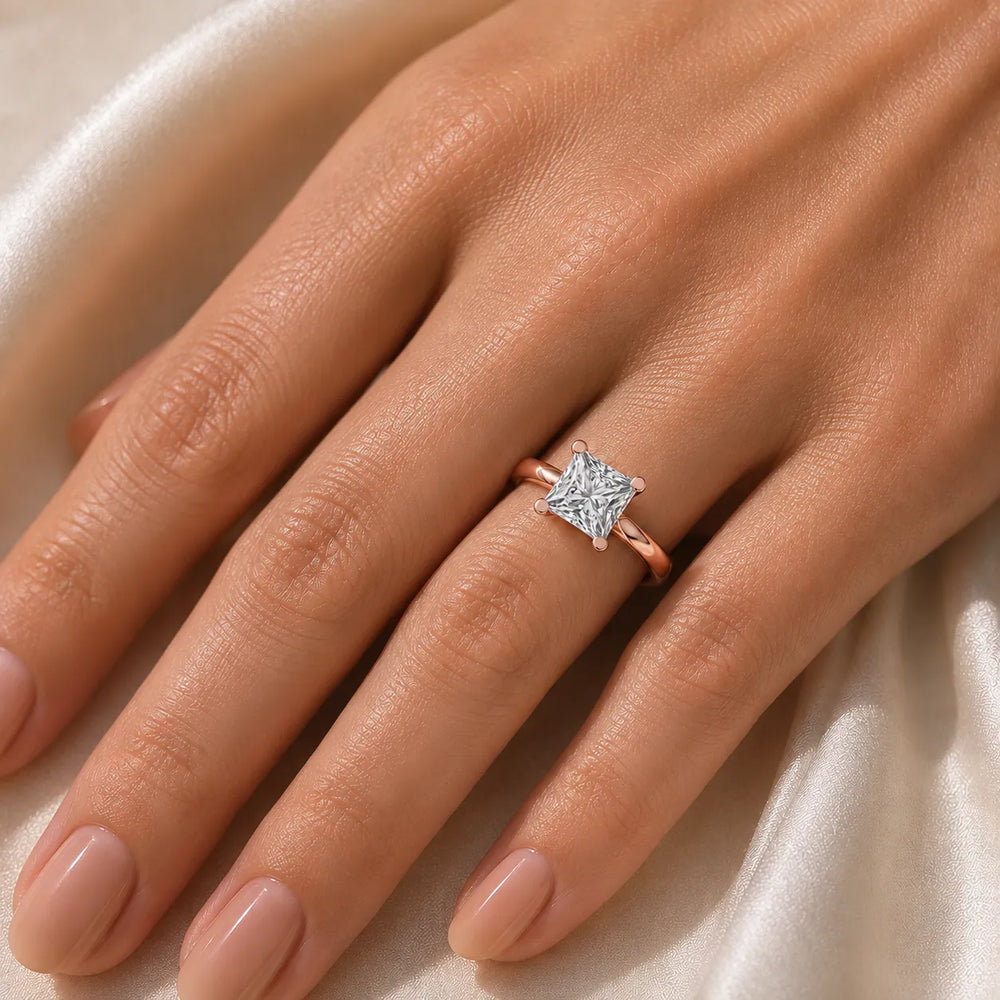Elegant Solitaire Engagement Ring