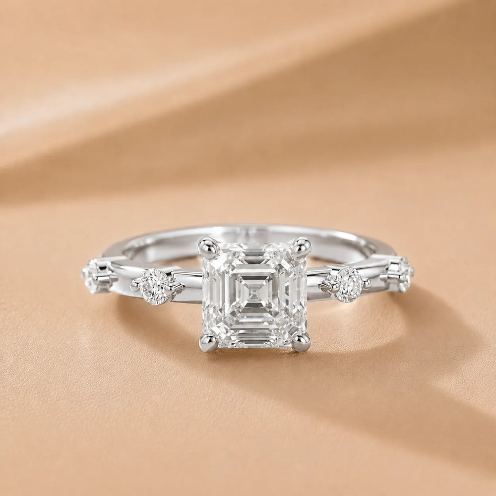 Elena Radiance Oval Diamond Engagement Ring