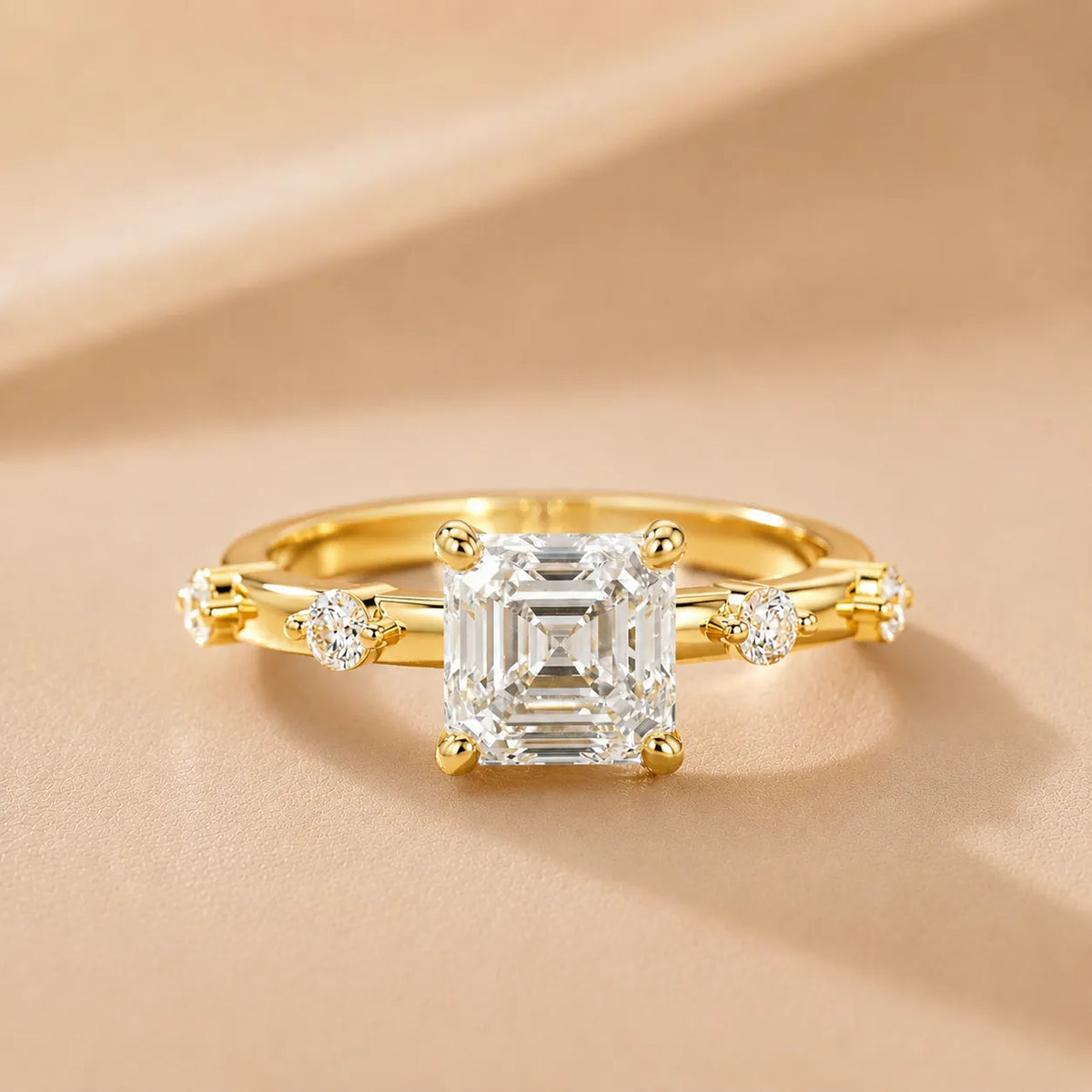 Elena Radiance Oval Diamond Engagement Ring