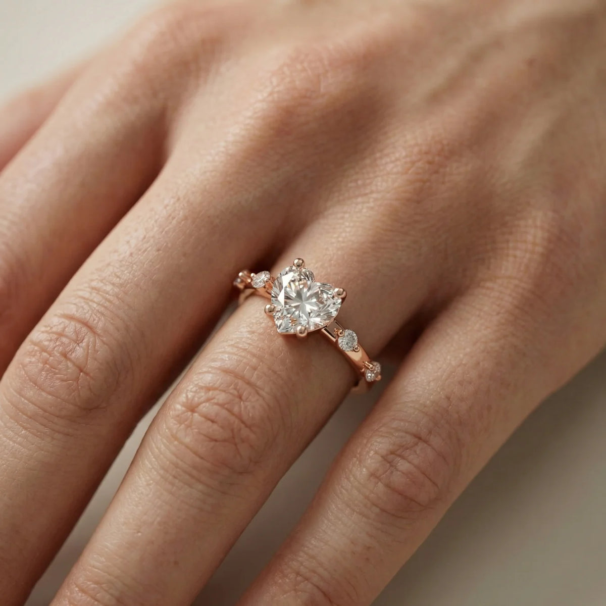 Elena Radiance Oval Diamond Engagement Ring