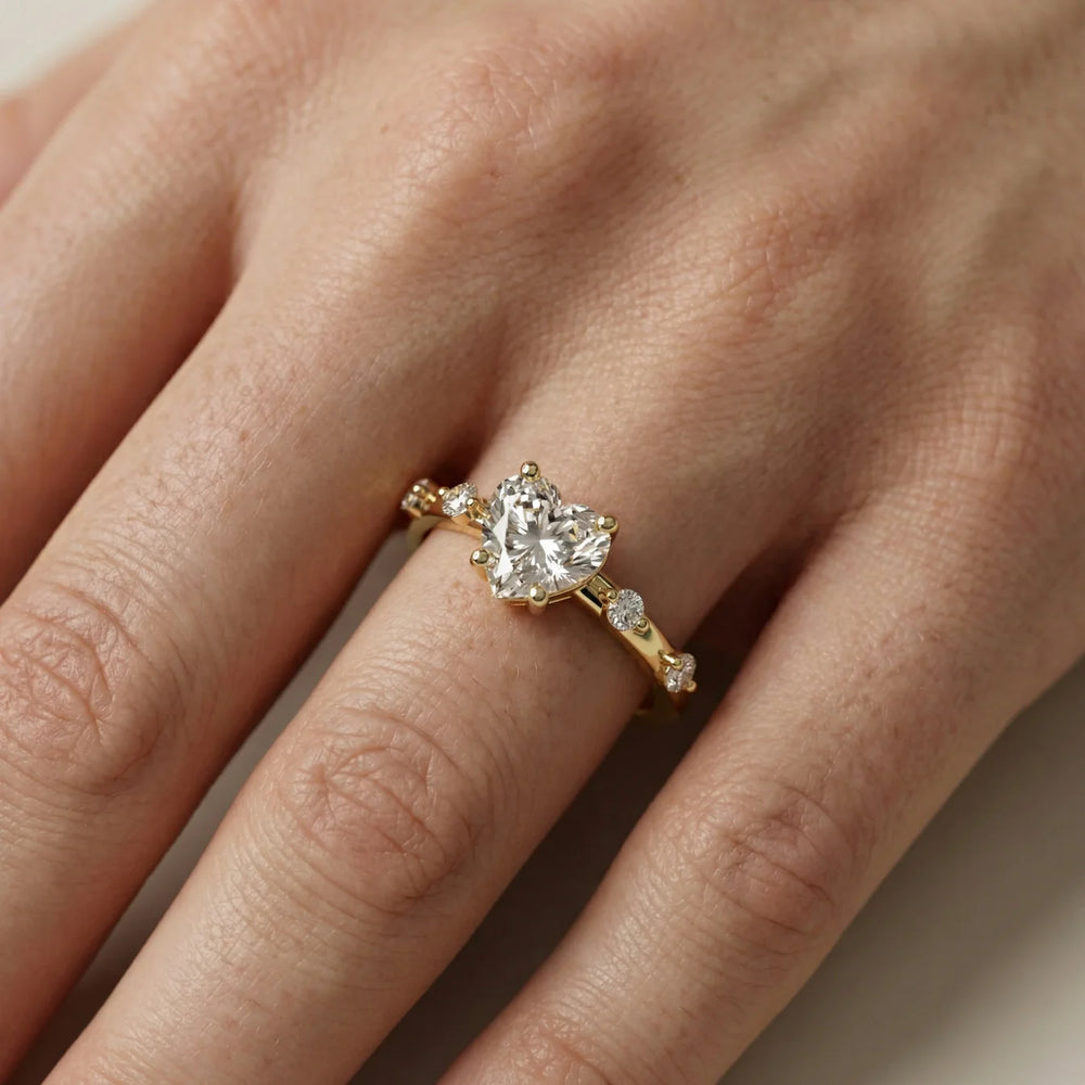 Elena Radiance Oval Diamond Engagement Ring