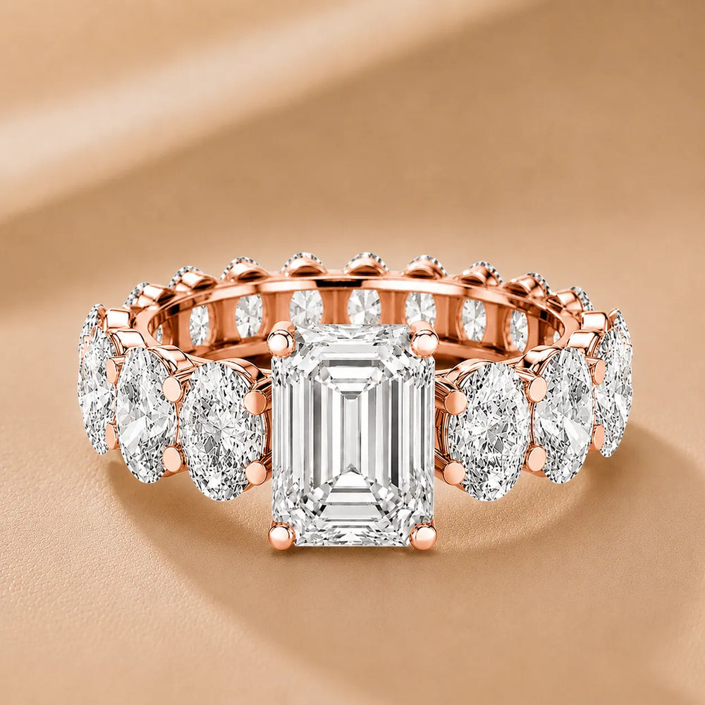The Everlasting Grace Ring with Oval Diamond