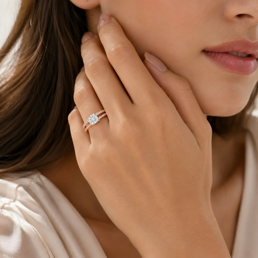 Forever Unity Ring with Side Ring