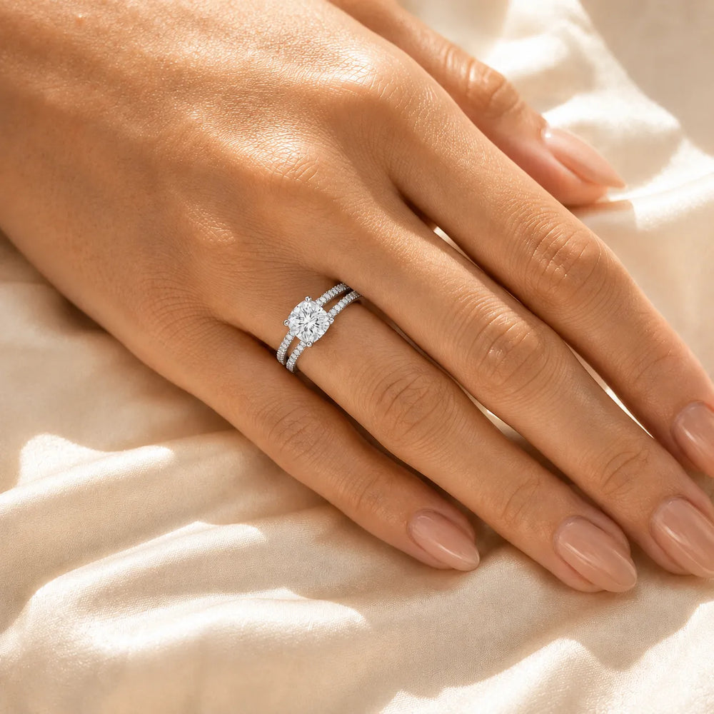 Forever Unity Ring with Side Ring
