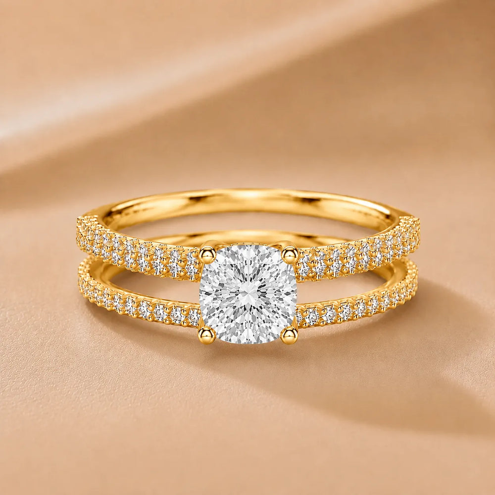 Forever Unity Ring with Side Ring