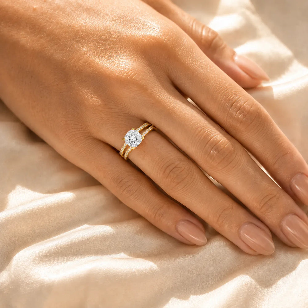 Forever Unity Ring with Side Ring