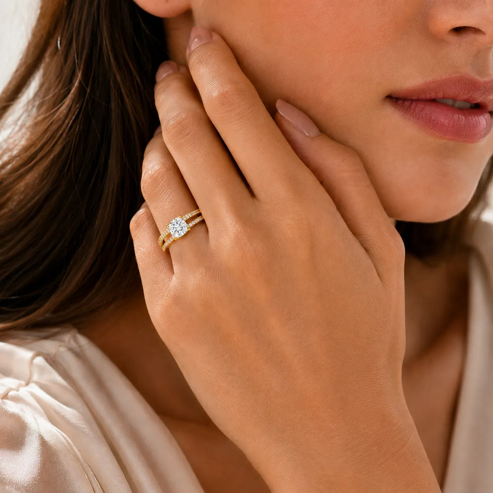 Forever Unity Ring with Side Ring