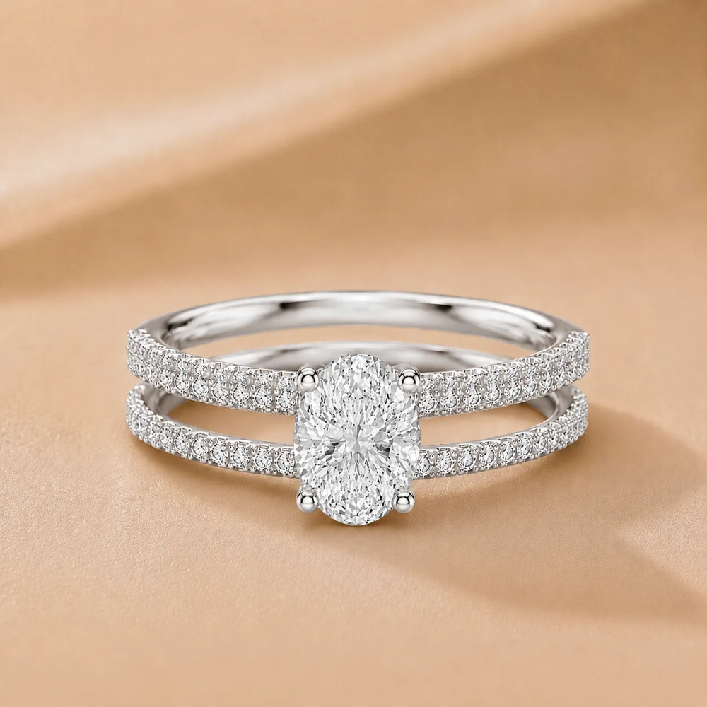 Forever Unity Ring with Side Ring
