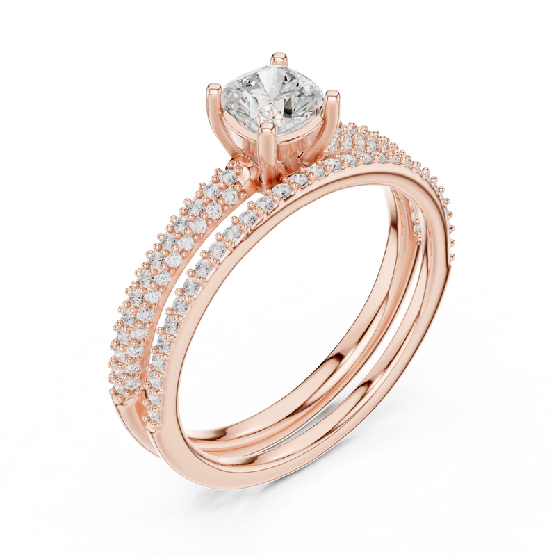 Forever Unity Ring with Side Ring