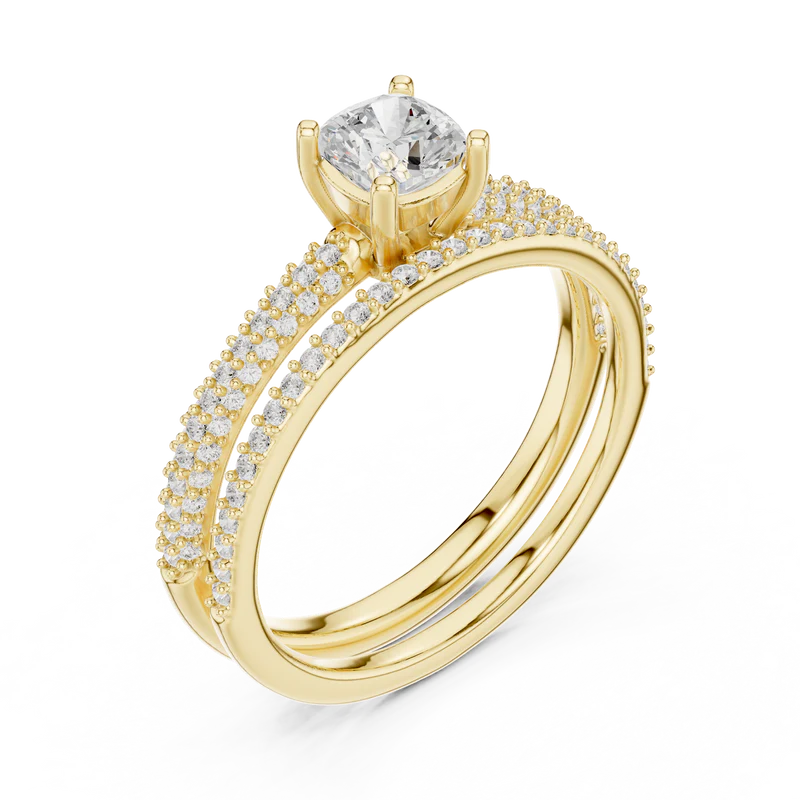 Forever Unity Ring with Side Ring