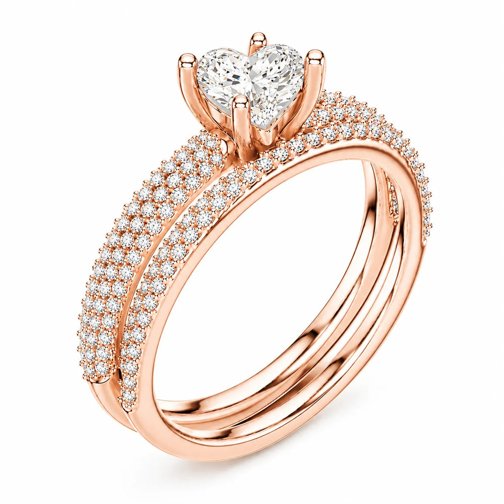 Forever Unity Ring with Side Ring