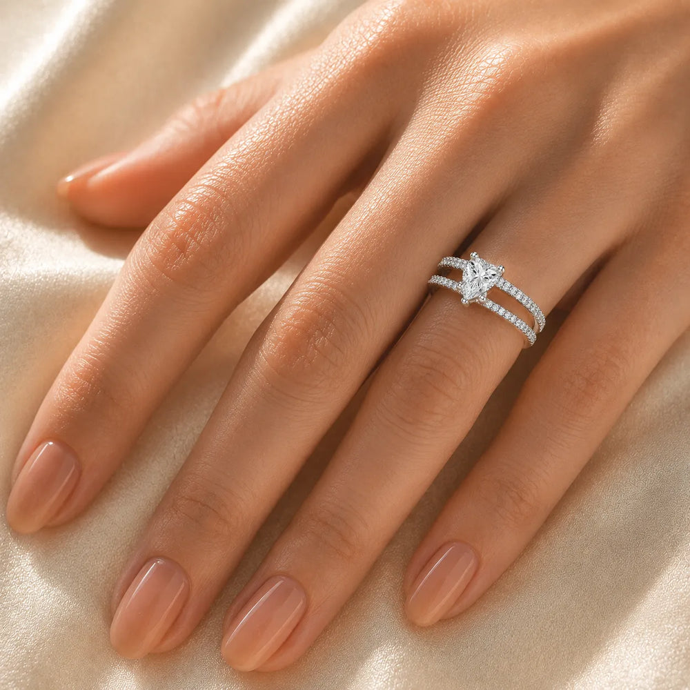 Forever Unity Ring with Side Ring