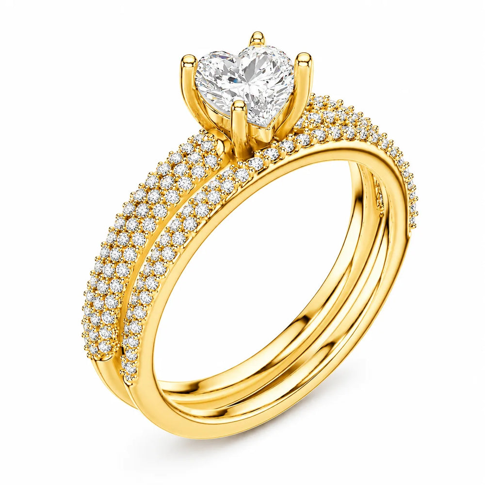 Forever Unity Ring with Side Ring