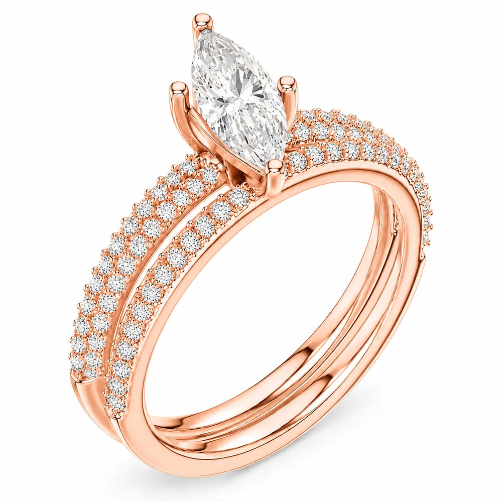 Forever Unity Ring with Side Ring