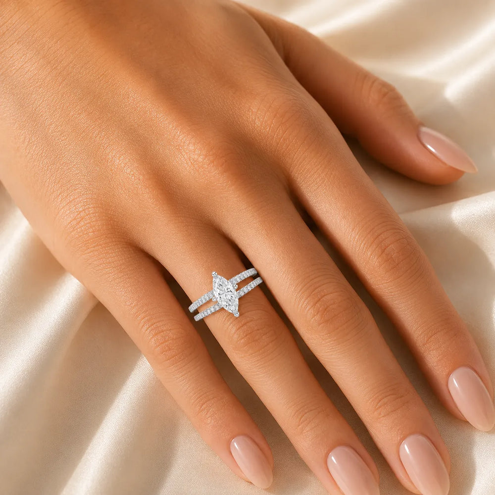 Forever Unity Ring with Side Ring