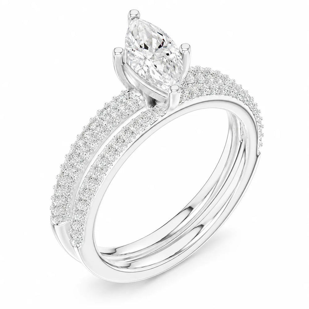 Forever Unity Ring with Side Ring