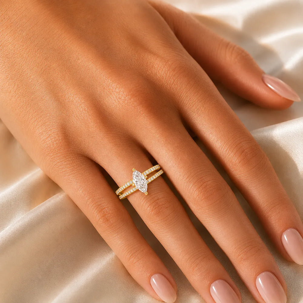 Forever Unity Ring with Side Ring