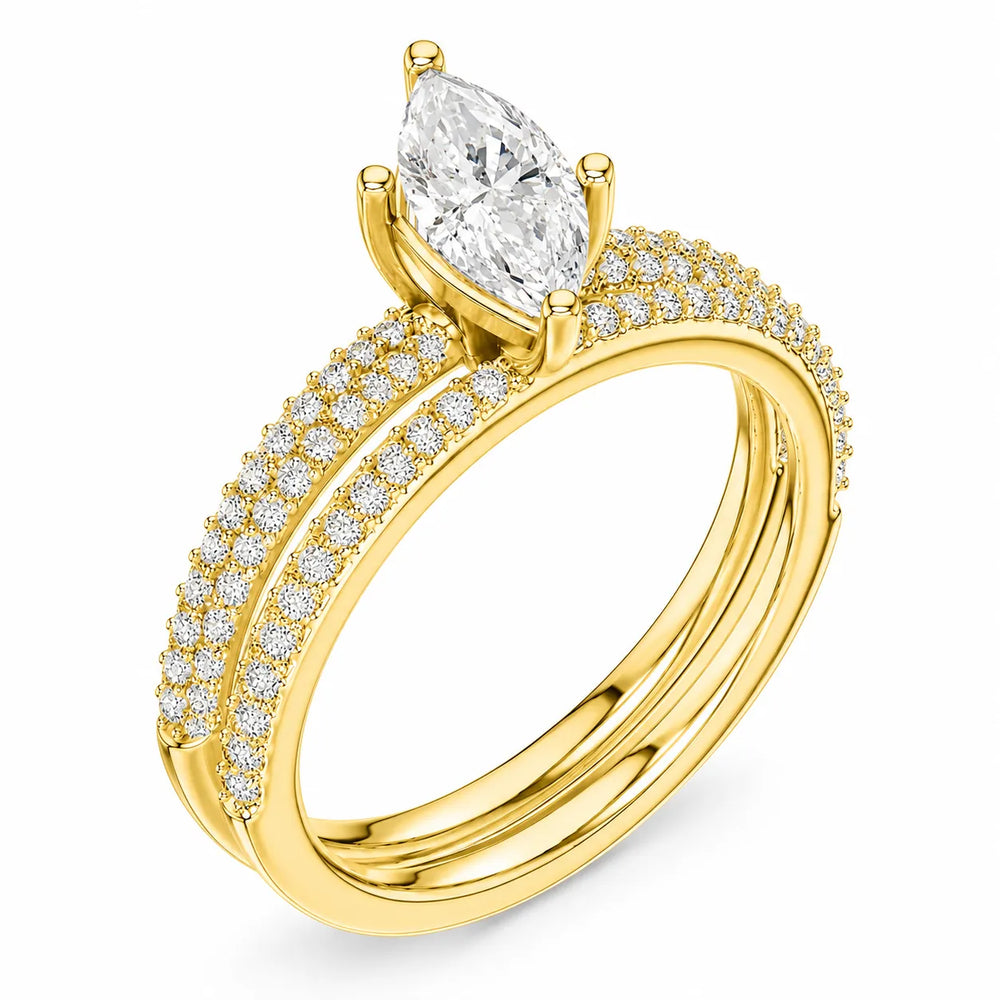 Forever Unity Ring with Side Ring