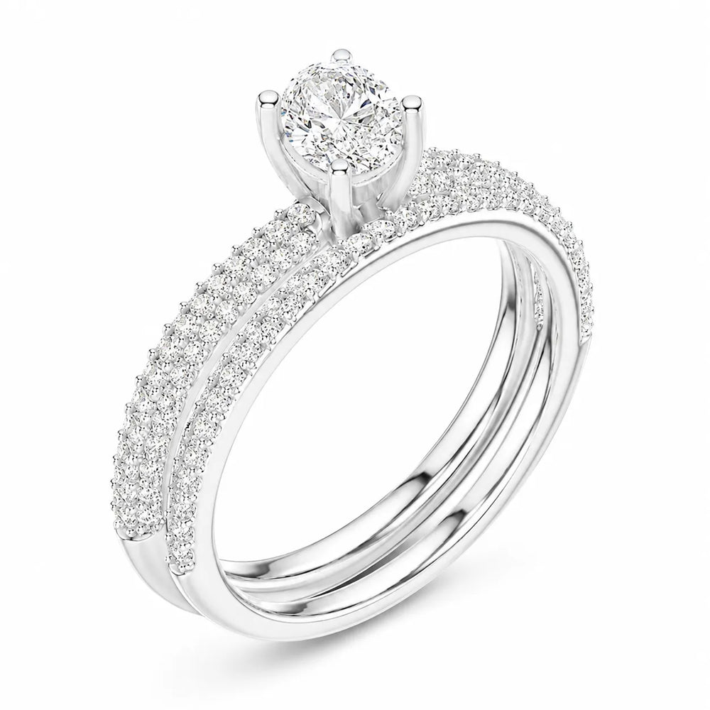 Forever Unity Ring with Side Ring