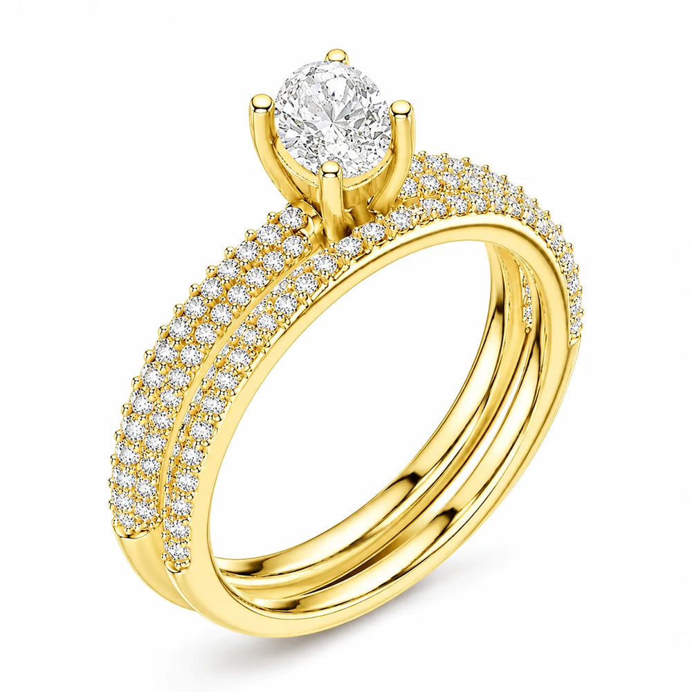 Forever Unity Ring with Side Ring