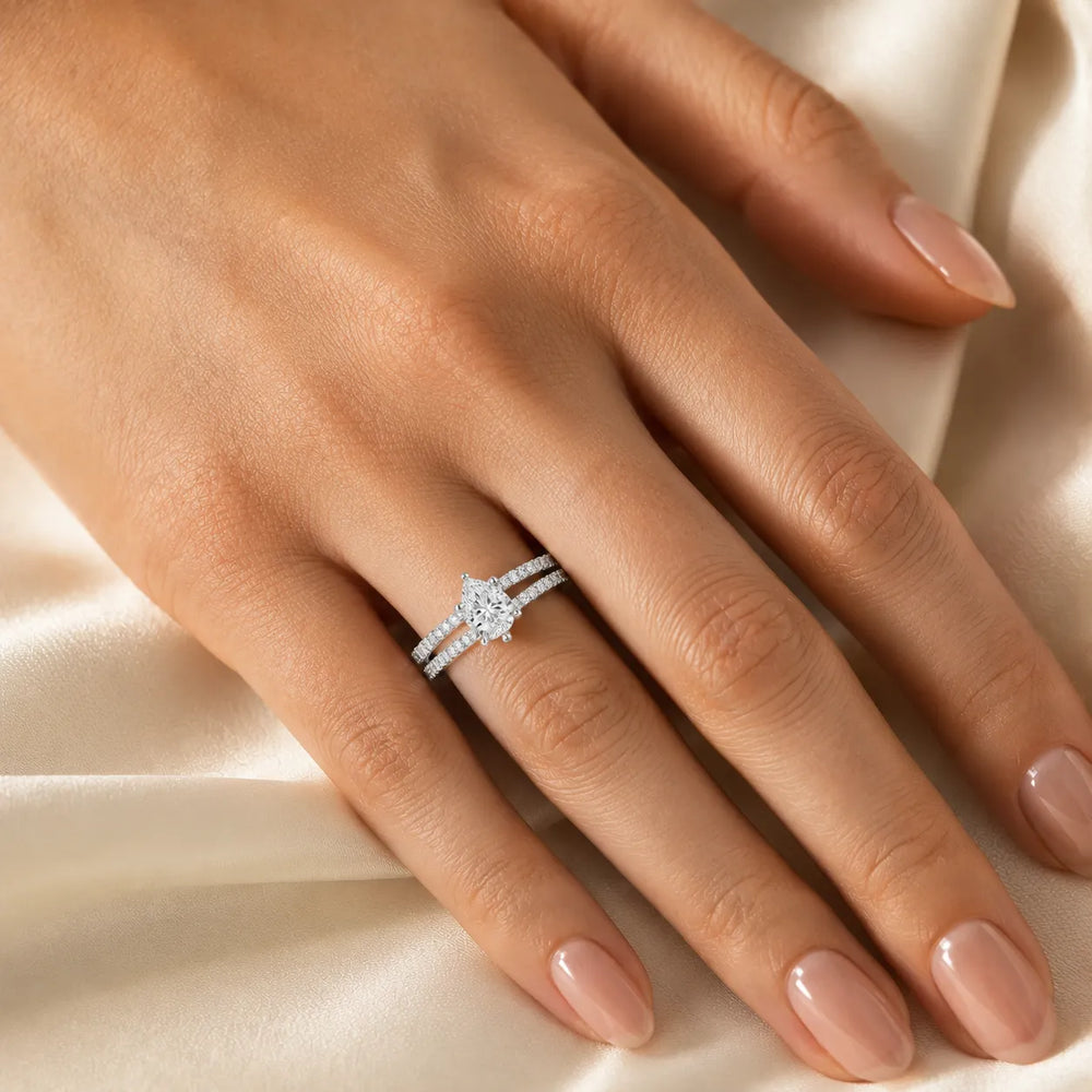 Forever Unity Ring with Side Ring