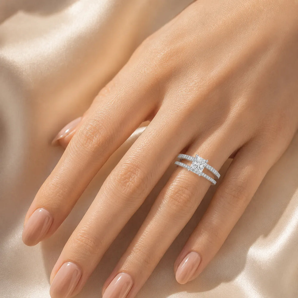 Forever Unity Ring with Side Ring
