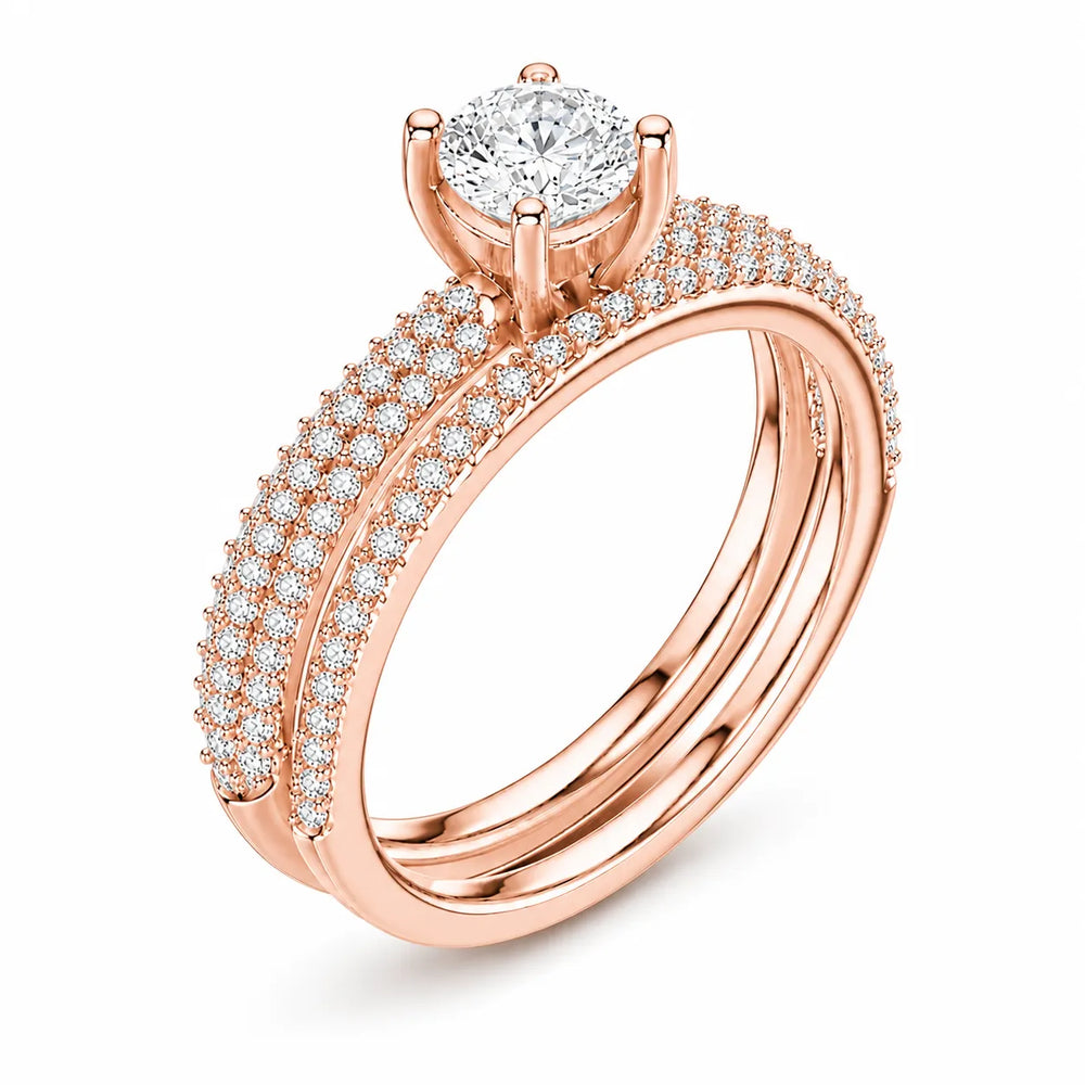 Forever Unity Ring with Side Ring
