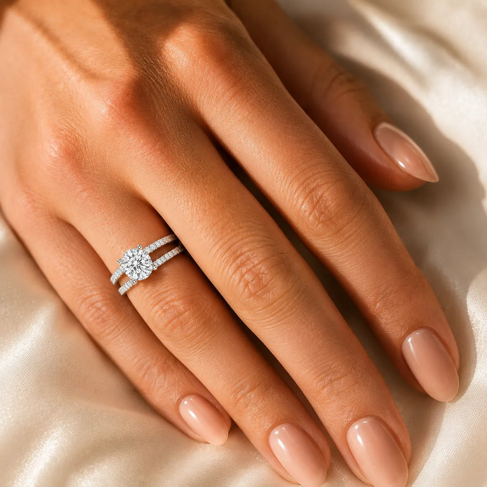 Forever Unity Ring with Side Ring