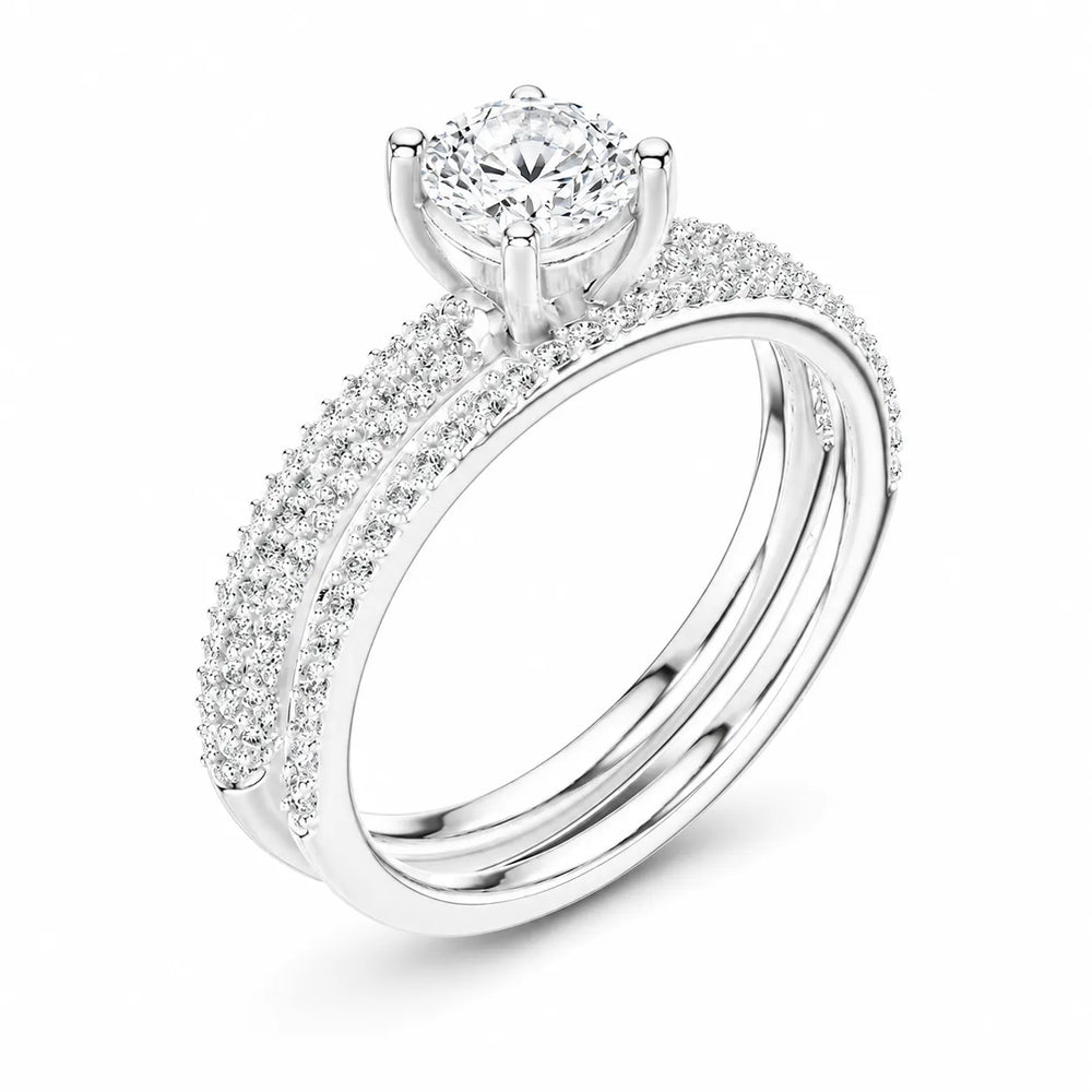 Forever Unity Ring with Side Ring