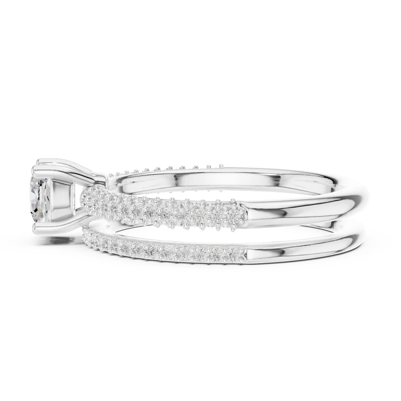 Forever Unity Ring with Side Ring