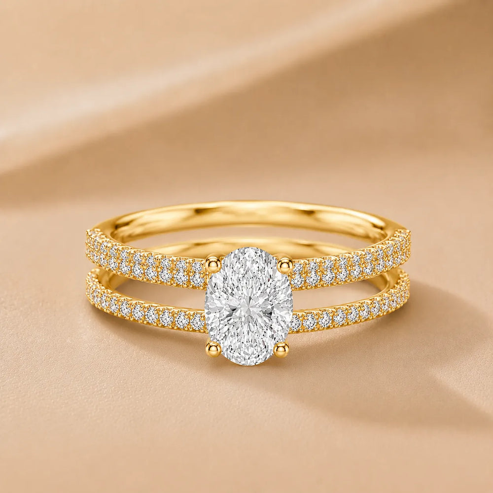 Forever Unity Ring with Side Ring