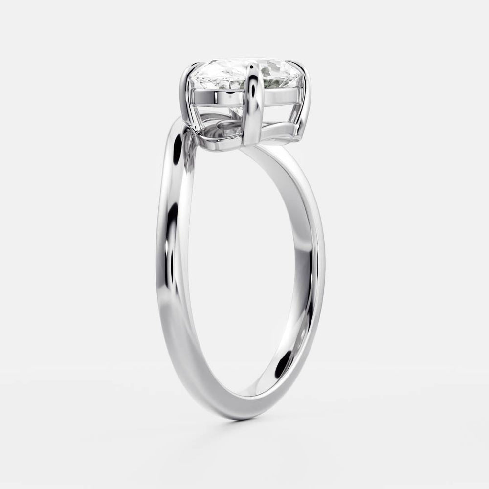 Oval Cut Labgrown Engagement Ring