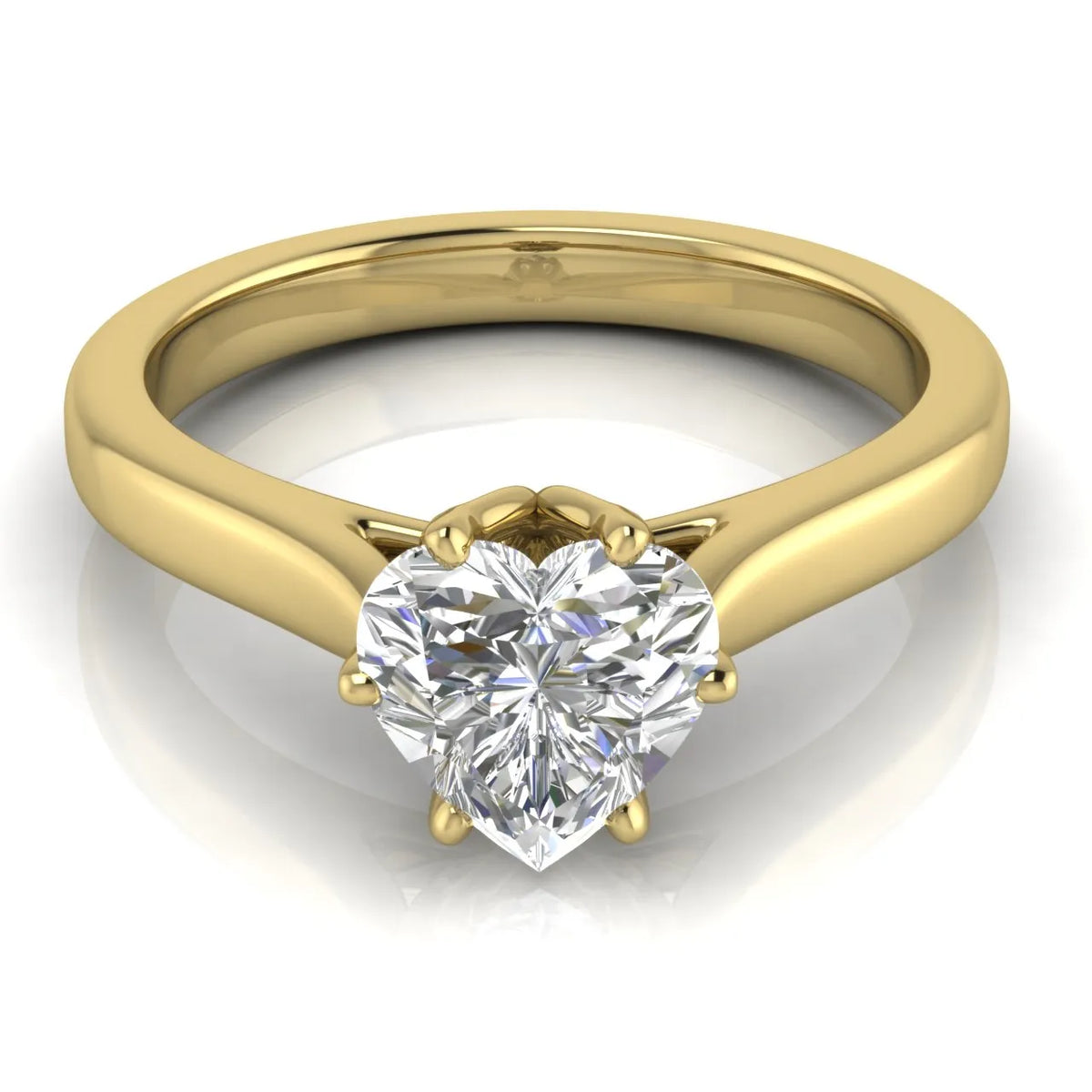 Classic Solitaire Ring with Elegant Center Stone