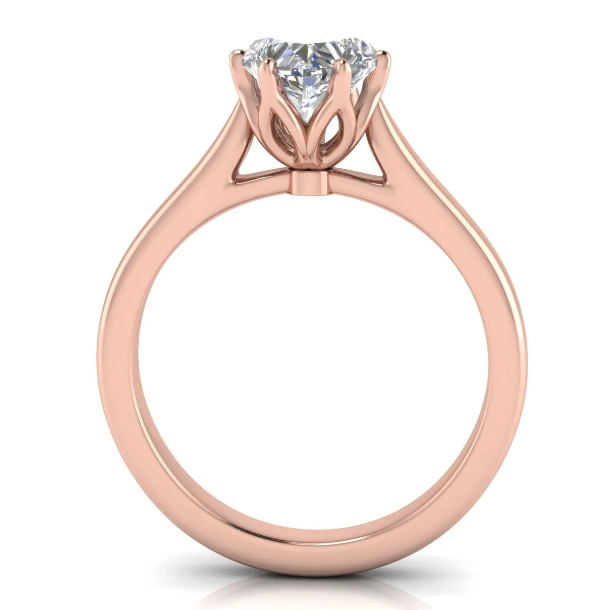 Classic Solitaire Ring with Elegant Center Stone