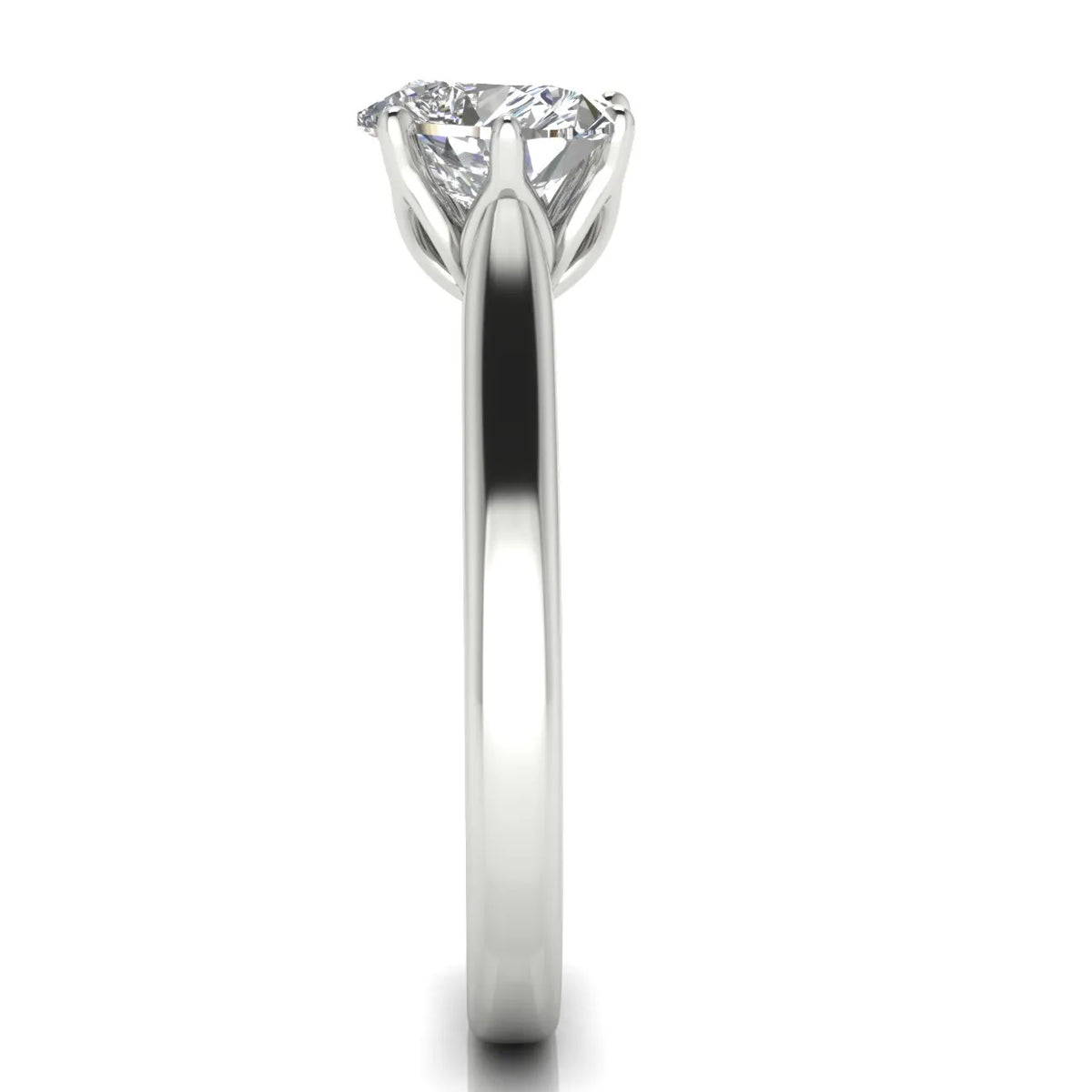 Classic Solitaire Ring with Elegant Center Stone