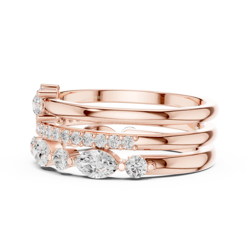 Radiant Harmony Multi-Shape Band