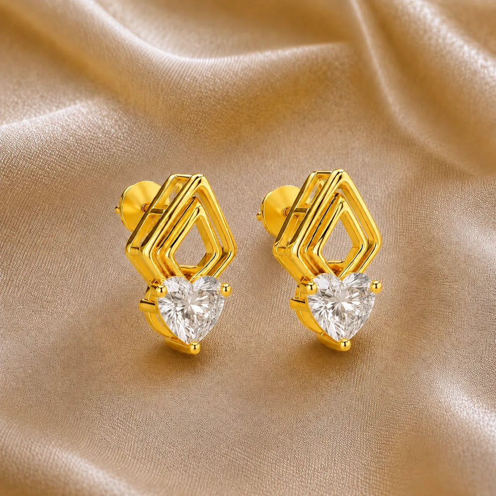 The Diamond Horizon Studs earring