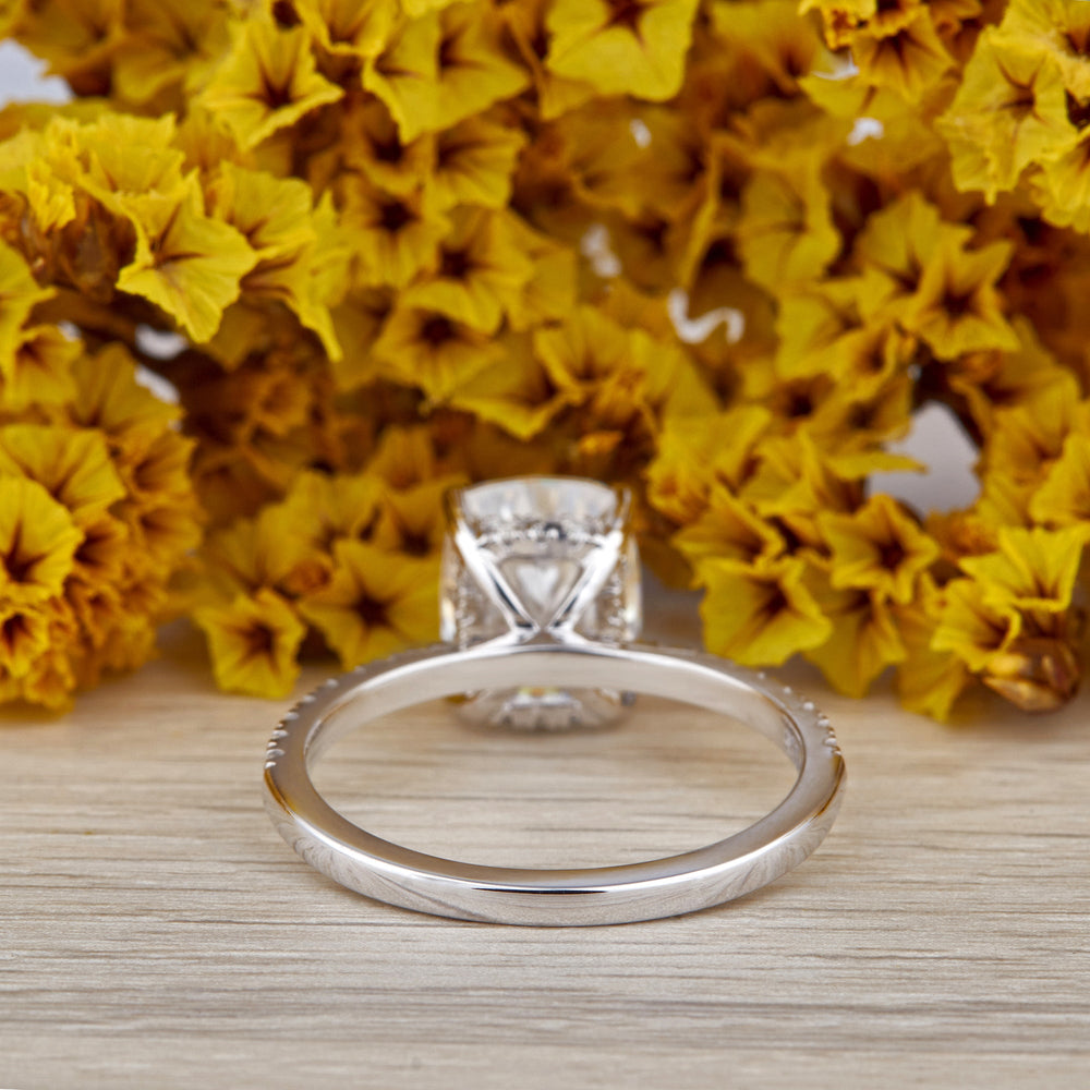 Cushion Cut Labgrown Ring