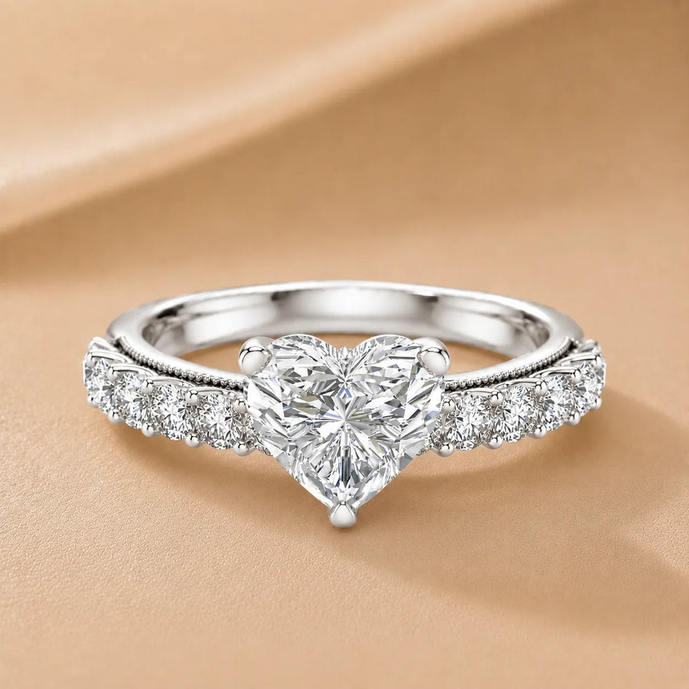Vintage Halo-Inspired Accent Ring